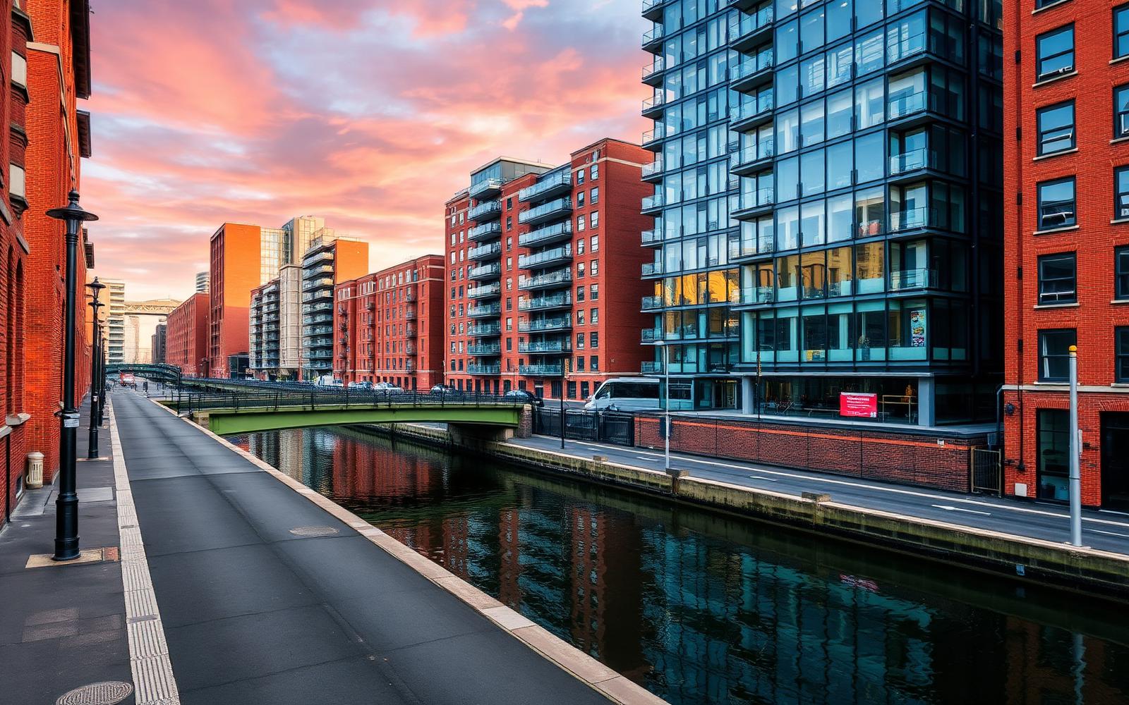 Heating engineers covering Manchester City Centre — local streets and housing in Manchester City Centre, Greater Manchester