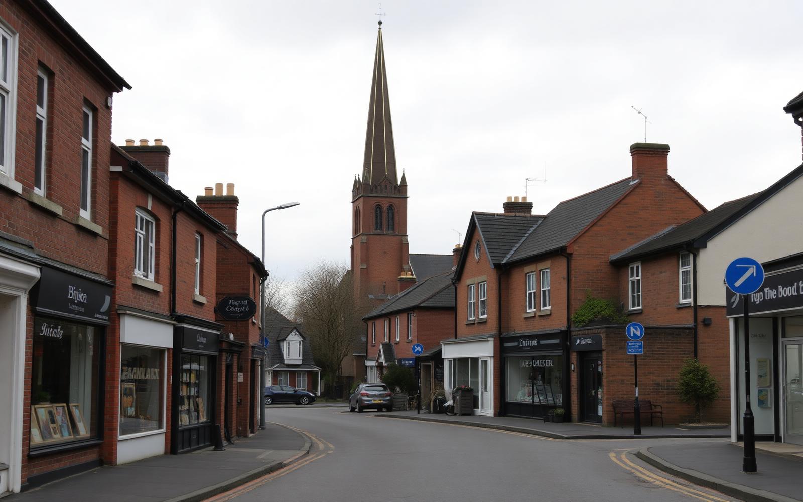 Heating engineers covering Cheadle & Cheadle Hulme — local streets and housing in Cheadle & Cheadle Hulme, Greater Manchester