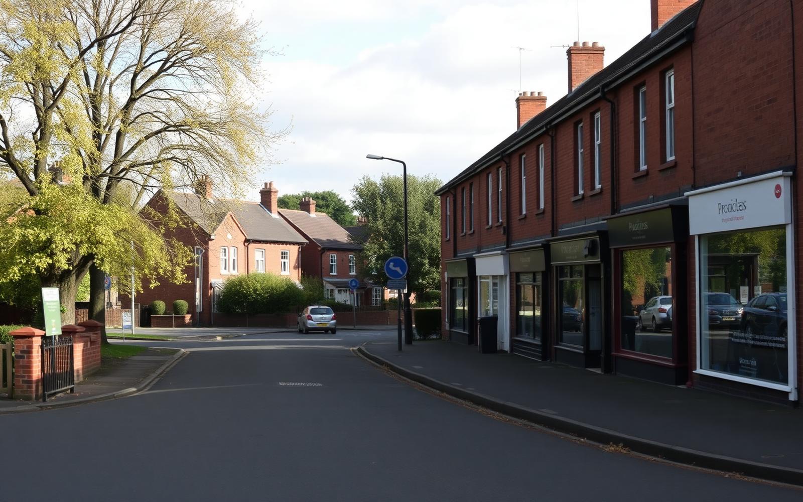 Heating engineers covering Prestwich — local streets and housing in Prestwich, Greater Manchester